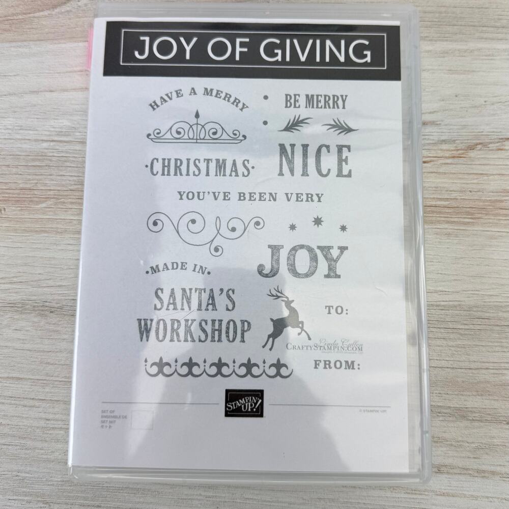 Stampin' Up! - Joy of Giving